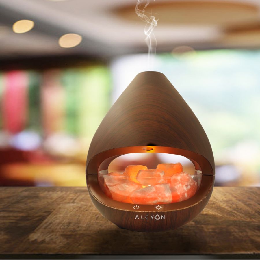 ultrasonic salt lamp diffuser